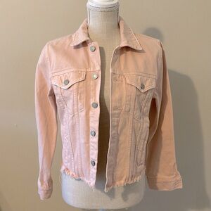 Lucky Brand Tomboy Trucker Denim Jacket - size small